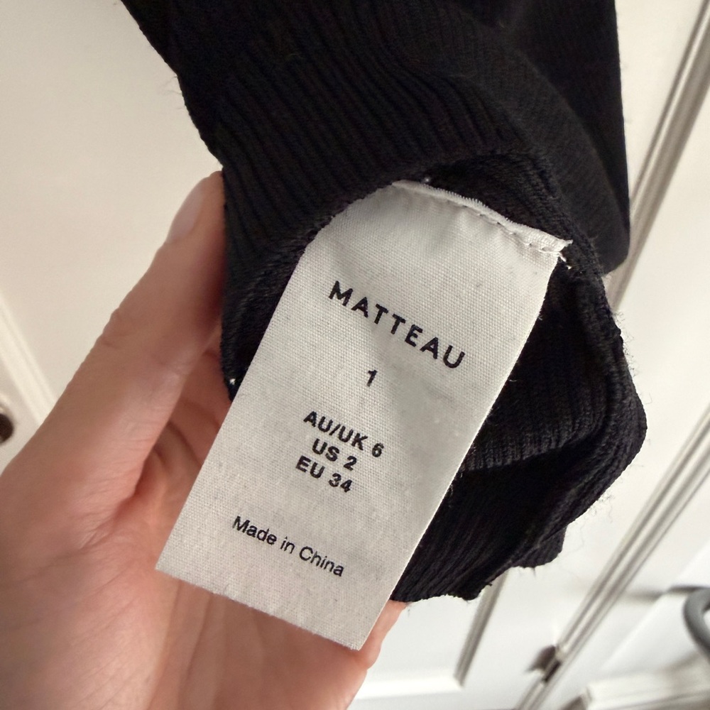 Matteau Ribbed-knit Tank - Picture 4 of 4